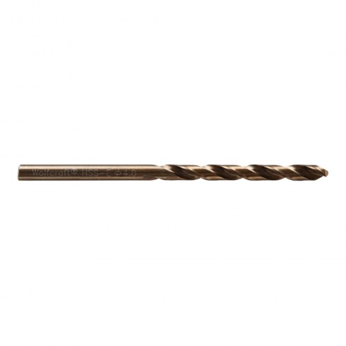 Broca para metal hss cobalto rectificada, ø4x 75 mm