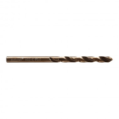 Broca para metal hss cobalto rectificada, ø5x 86 mm