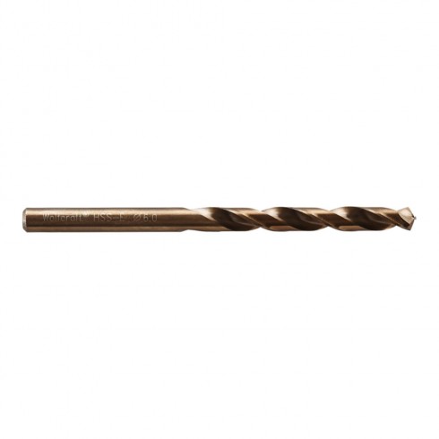 Broca para metal hss cobalto rectificada, ø6 x 93 mm