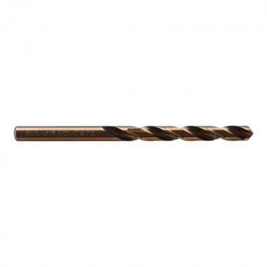 Broca para metal hss cobalto rectificada, ø7x 109 mm