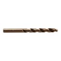 Broca para metal hss cobalto rectificada, ø10 x 133 mm