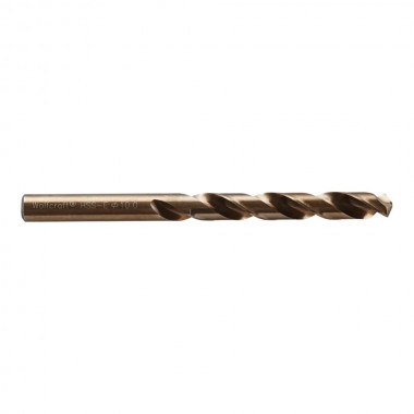 Broca para metal hss cobalto rectificada, ø10 x 133 mm