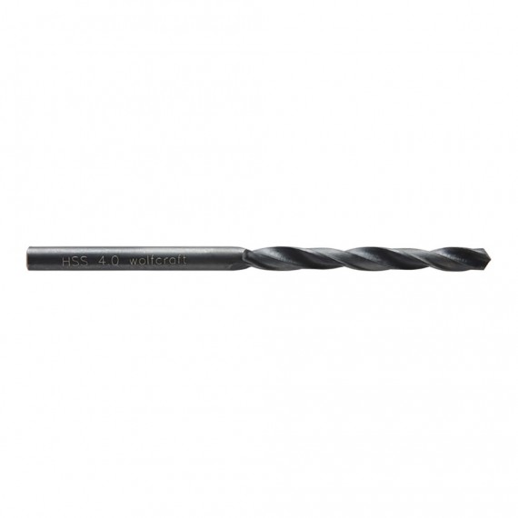 Broca para metal hss, forja por laminación, ø4x 75 mm