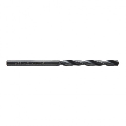 Broca para metal hss, forja por laminación, ø4x 75 mm