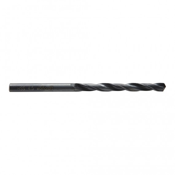 Broca para metal hss, forja por laminación, ø4,5x 80 mm