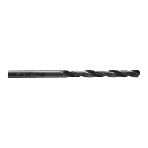 Broca para metal hss, forja por laminación, ø4,5x 80 mm