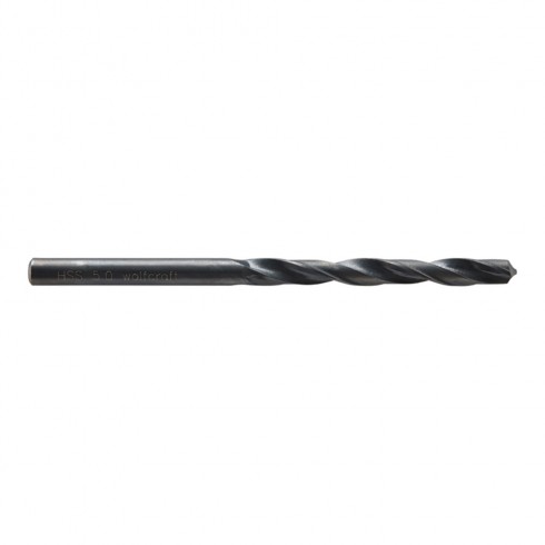 Broca para metal hss, forja por laminación, ø5x 86 mm