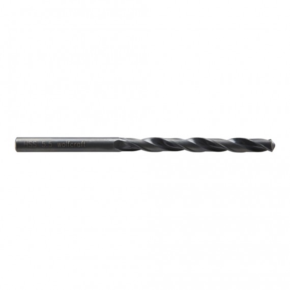 Broca para metal hss, forja por laminación, ø5,5x 93 mm