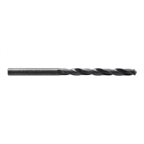 Broca para metal hss, forja por laminación, ø5,5x 93 mm