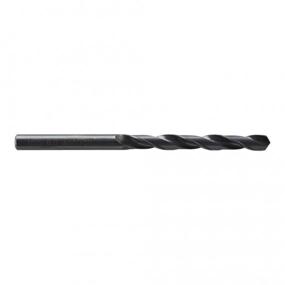 Broca para metal hss, forja por laminación, ø6 x 93 mm