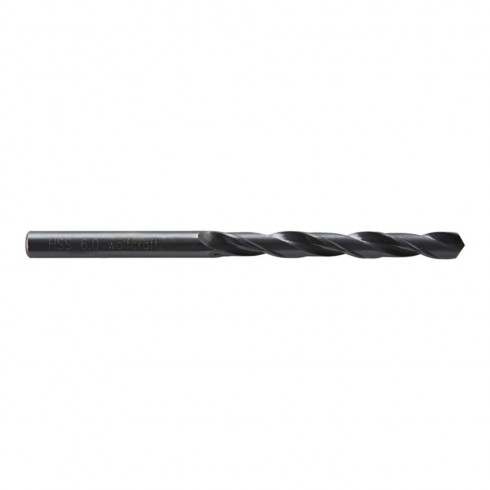 Broca para metal hss, forja por laminación, ø6 x 93 mm