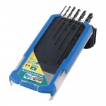 Broca para metal hss, forja por laminación, ø2-8 mm, juego 6 piezas
