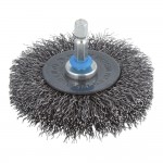 Cepillo de disco de alambre de acero ø75 x 16 mm