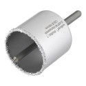 Corona de perforación recubierta de carburo de tungsteno, con adaptador, ø68 x 55 mm