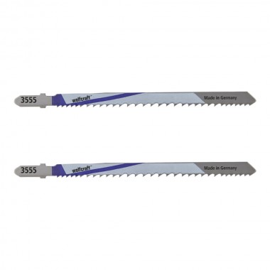 Hoja de sierra de calar bimetal 130 mm vástago t 2 uds