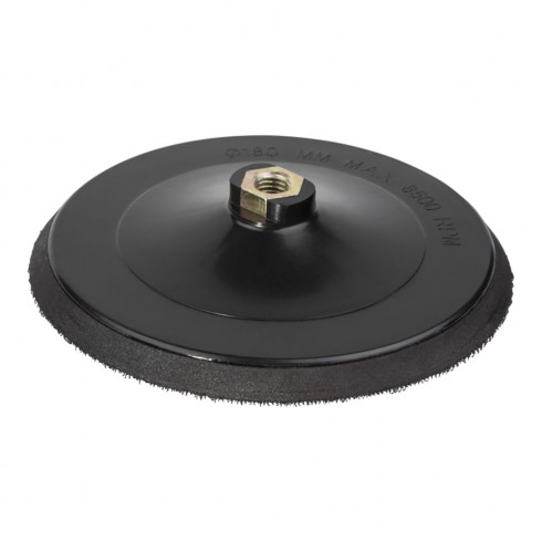 Plato abrasivo autoadherente para amoladora m14 de ø180 mm