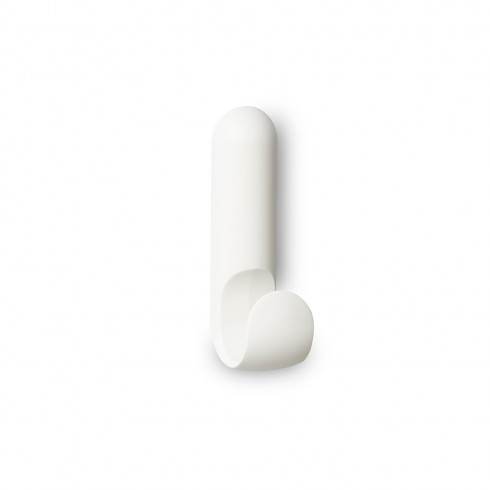 Colgador adhesivo atlas blanco