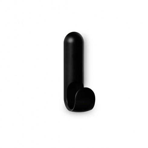 Colgador adhesivo atlas negro