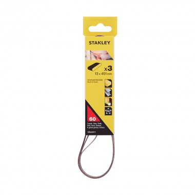 Cintas para lima eléctrica 60 g 13 x 455 mm - 3 uds