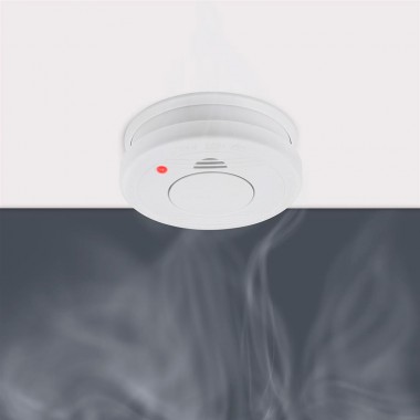 Detector de humo rm250 blanco ø10,5 x 3,5 cm