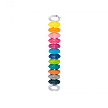 Marcadores de copas uno vino 12 uds colores surtidos