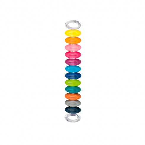 Marcadores de copas uno vino 12 uds colores surtidos