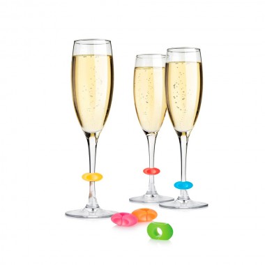 Marcadores de copas uno vino 12 uds colores surtidos