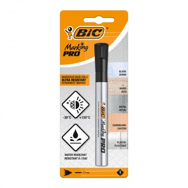 Marcador permanente pro negro blister