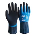 Guante nailon doble recubrimiento latex, 100% resistente al agua, talla 08
