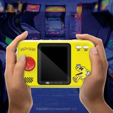 Pocket player pacman portable