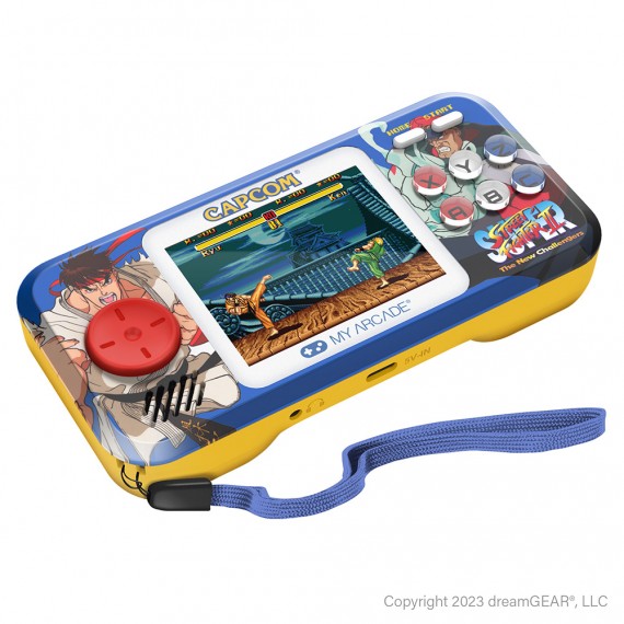 Pocket player street fighter ii portable