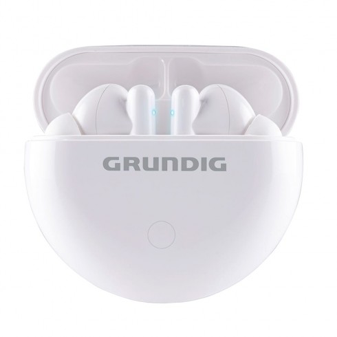 Auriculares inalámbricos earbuds bluetooth con estuche blanco