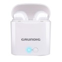 Auriculares inalámbricos earbuds con micro bluetooth con estuche blanco