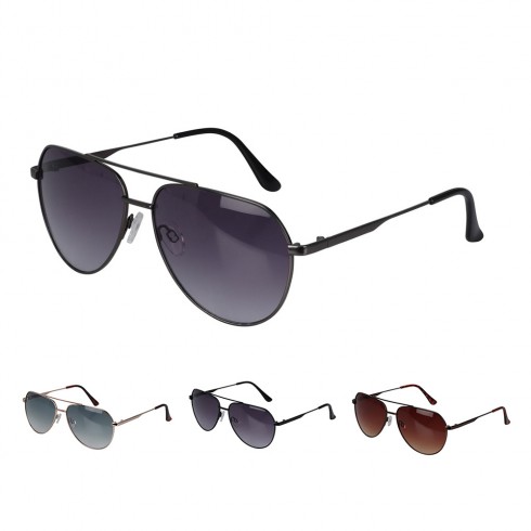 Gafas de sol unisex metal, colores surtidos
