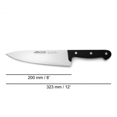 Cuchillo cocinero serie universal pro 200 mm