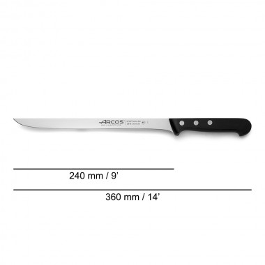Cuchillo jamonero flexible serie universal 240 mm