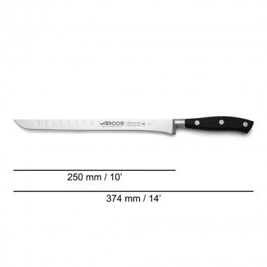 Cuchillo jamonero flexible serie riviera 250 mm