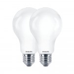 Bombilla estandard led e27 8,5 w 1055 lm 2700 k luz calida, 2 uds
