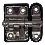 Pasador reforzado base plástica 25 mm cromo