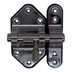 Pasador reforzado base plástica 30 mm cromo