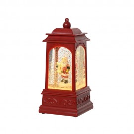 Girador de agua santa claus, 2 leds, 9 x 9 x 20,50 cm