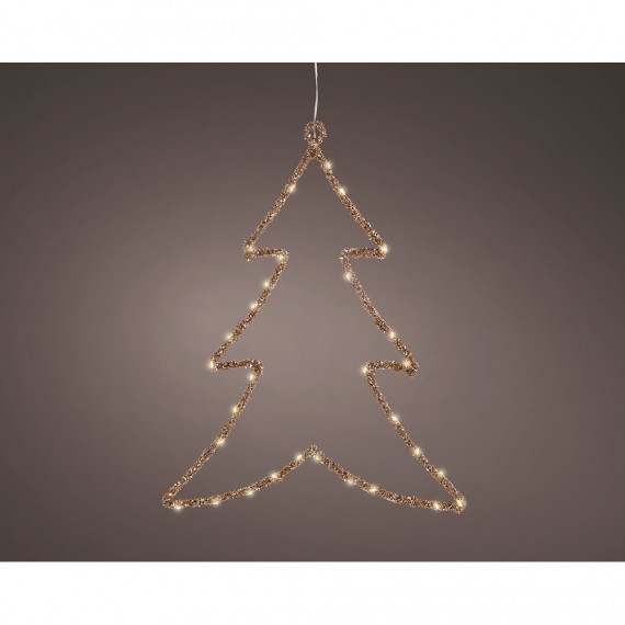 Árbol luz led decorativa interior 34 x 46 cm