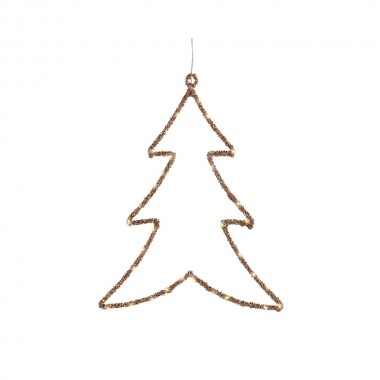 Árbol luz led decorativa interior 34 x 46 cm