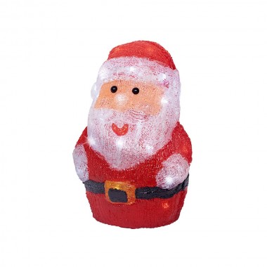 Figura santa led exterior 17 x 14 x 23,50 cm