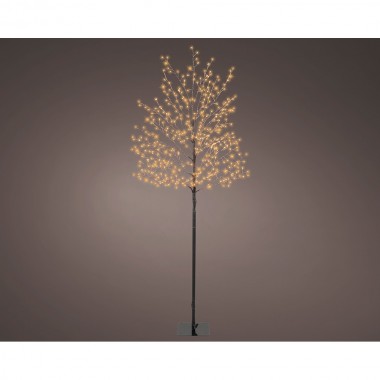 Arbol iluminado exterior 480 leds luz cálida