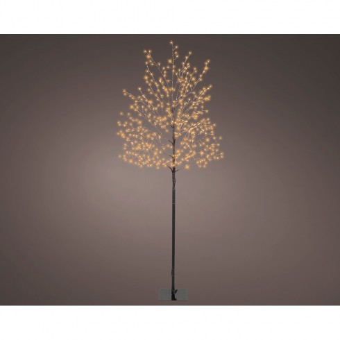 Arbol iluminado exterior 480 leds luz cálida