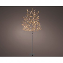 Arbol iluminado exterior 480 leds luz cálida