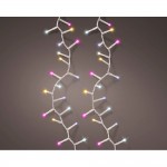 Guirnalda led intermitente multicolor exterior 11 m