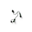 Conector en forma de t exterior verde 40 cm
