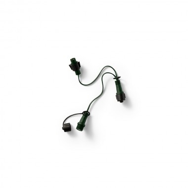 Conector en forma de t exterior verde 40 cm
